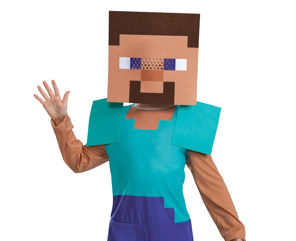 Strój Steve- Minecraft (licencja), rozm.S (4-6 lat)